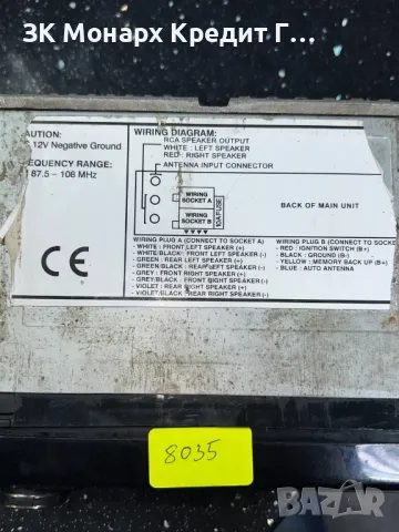 CD плеър за кола Sang 4x40w, снимка 3 - Аксесоари и консумативи - 48484957