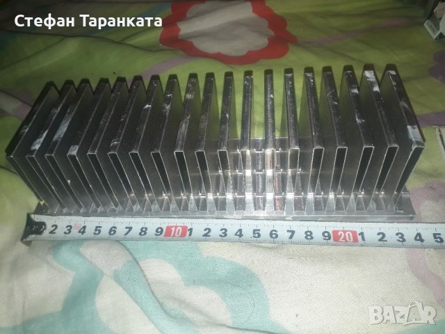Алуминиев радиатор-охладител за аудио усилватели, снимка 7 - Други - 42899058