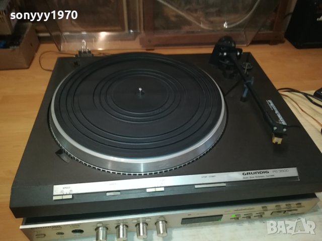 GRUNDIG PS-3500 AUDIO-TECHNICA-ГРАМОФОН ОТ ГЕРМАНИЯ 2909231320, снимка 3 - Грамофони - 42365397