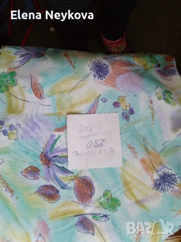 Парчета платове с размери на етикета , снимка 11 - Други - 53005281