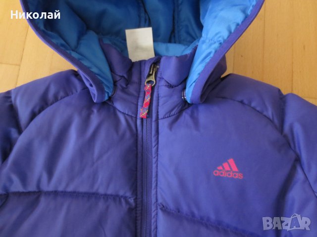 Adidas Performance детско пухено яке, снимка 5 - Детски якета и елеци - 44370989