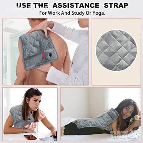 Нова Нагревателна подложка за облекчаване на болки в гърба корема Умора, снимка 2 - Други - 40738936