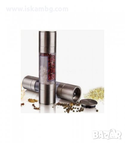 СОЛ И ПИПЕР КОМБИНИРА УДОБСТВОТО НА 1 МЕЛНИЦА ЗА 2 ПОДПРАВКИ - код 1942, снимка 2 - Аксесоари за кухня - 33968908