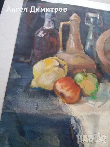 Картина акварел , снимка 5 - Картини - 51891546