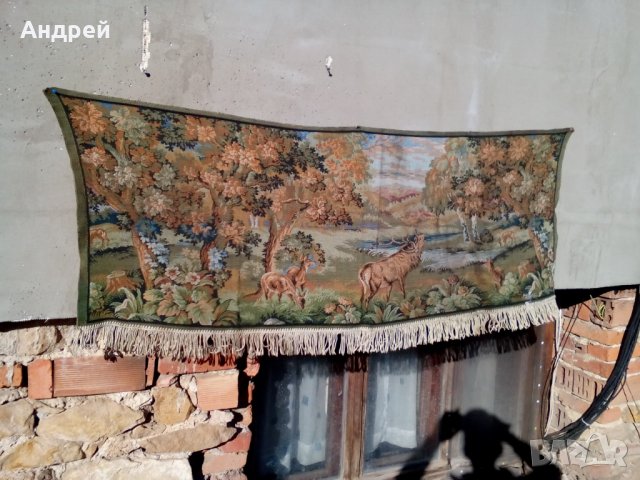 Старинен ковьор,покривка за стена #112, снимка 2 - Други ценни предмети - 30663089