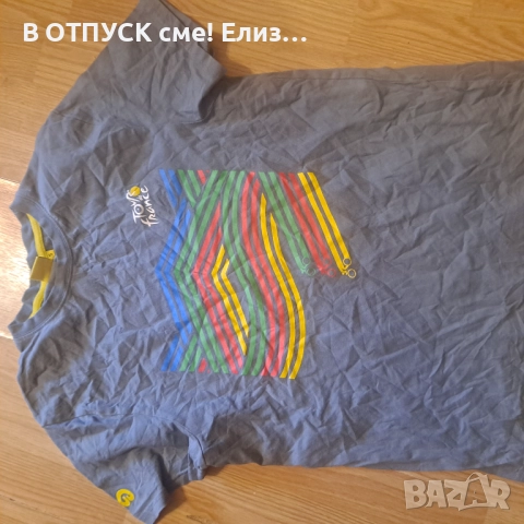 Оригинал лицензна тениска състезание колела байк Tour de France, снимка 4 - Тениски - 51521781