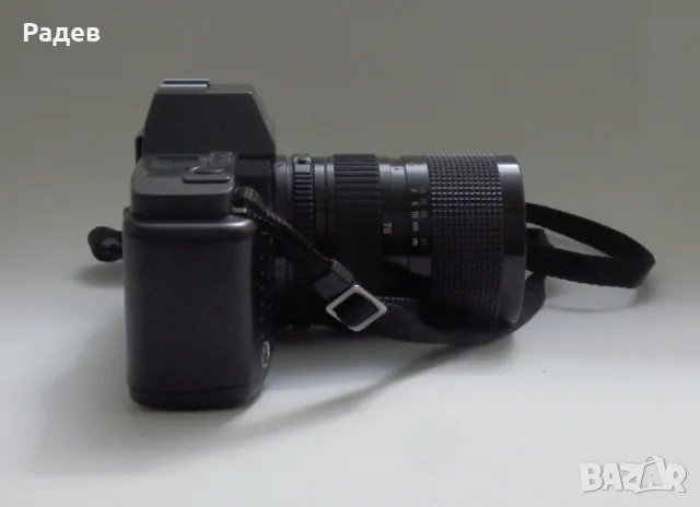 Canon T70 лентов фотоапарат и обектив Canon Zoom  FD 35-70mm 1:4 Macro , снимка 5 - Фотоапарати - 47308369