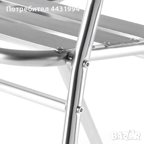 Алуминиев стол Muhler 1096-C, снимка 5 - Градински мебели, декорация  - 50348253