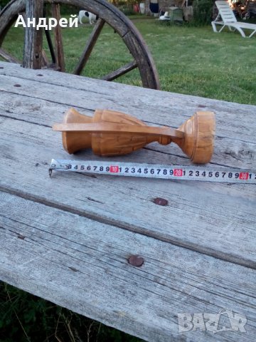 Стара дървена купа #2, снимка 6 - Други ценни предмети - 29725169