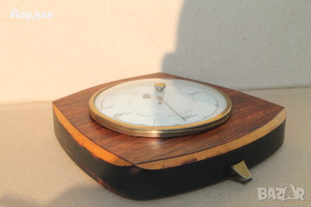 Немски барометър с термометър ''Fischer", снимка 5 - Други ценни предмети - 39663619