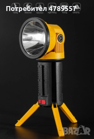 Мултифункционален LED преносим фенер, снимка 3 - Друга електроника - 54364756