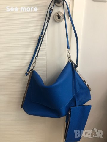 JIL SANDER дамска чанта естествена кожа, снимка 11 - Чанти - 42567738