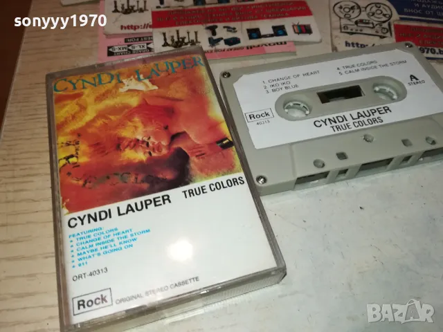 SYNDI LAUPER-ORIGINAL TAPE 1412241910, снимка 5 - Аудио касети - 48348271