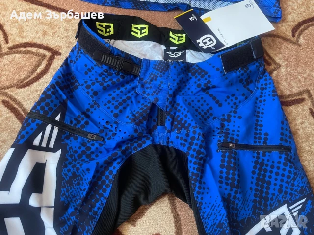 Мотокрос (ендуро) екип (джърси и бридж) S3 Husqvarna, снимка 4 - Спортни дрехи, екипи - 51165528