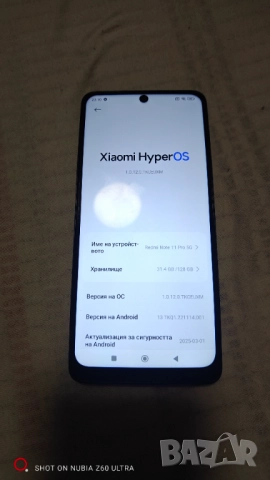 Xiaomi redmi note 11 pro 5G/poco x4 pro 5g 6/128gb