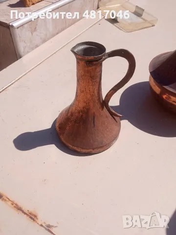 медни канички и една , снимка 4 - Антикварни и старинни предмети - 56005188