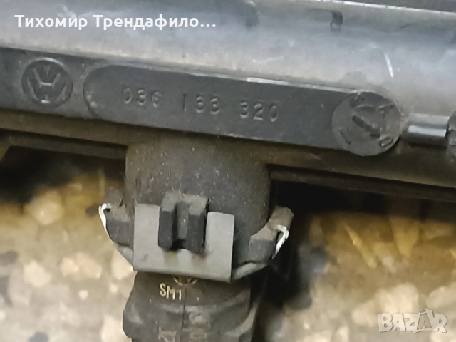 036906031M , 036 906 031M , дюзи бензин VW POLO 9N 1.4 BBY FUEL RAIL 036133319BF 036133320, снимка 7 - Части - 52281435