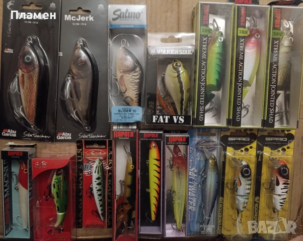 Rapala,Lucky Craft,Storm, Salmo, Yo-Zuri, Daiwa, ILLEX, Sakura, Smith,Sakura щука,сом, бяла, костур