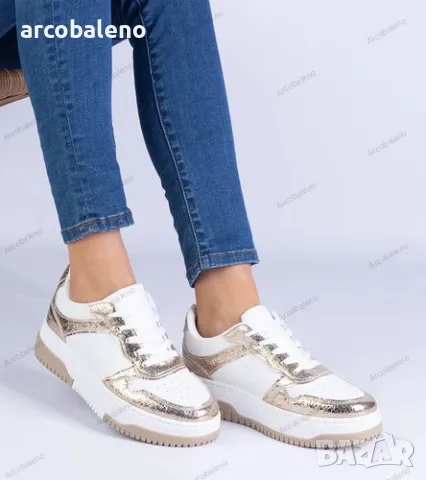 Дамски ниски кецове с дебела подметка Undina, 5цвята , снимка 4 - Кецове - 49030757