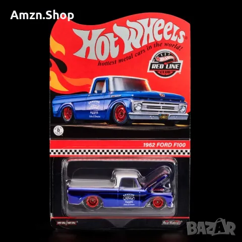 Hot Wheels
Ексклузивен RLC Ford F100 от 1962 г, снимка 1