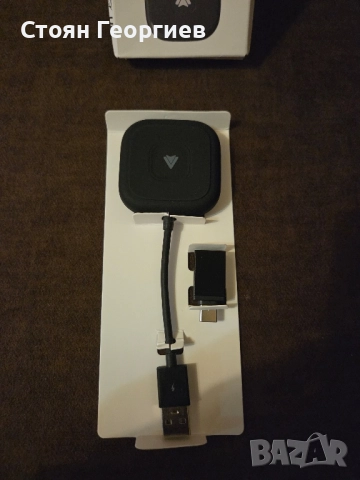 Чисто нов Адаптер Android Auto Wireless с USB към USB-C,, снимка 1