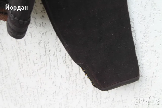 Черен вълнено   елече с гайтани, снимка 7 - Антикварни и старинни предмети - 50404210