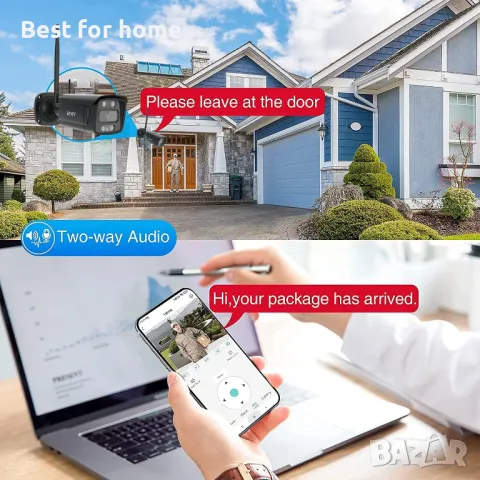 Пълен комплект за видеонаблюдение от REIGY 3MP WIFI P2P с 1TB, снимка 4 - Комплекти за видеонаблюдение - 50116606