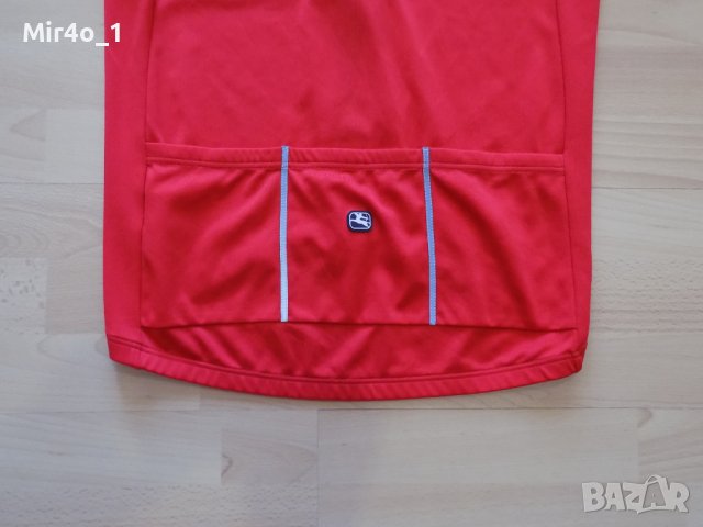 вело джърси giordana тениска мъжко оригинално шосейно колоездене XL, снимка 4 - Спортни дрехи, екипи - 39814784