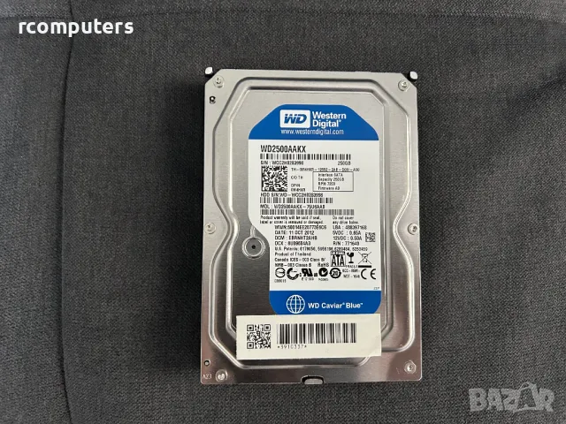 Хард диск WD 250GB SATA за компютър, снимка 1