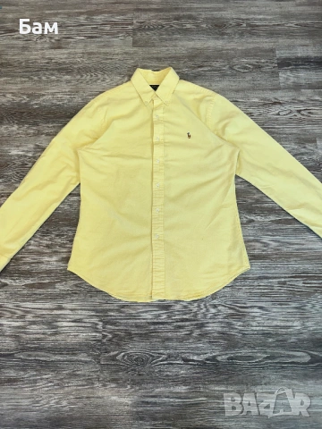 Оригинална мъжка риза Polo Ralph Lauren "Oxford" размер Л, снимка 3 - Ризи - 54150083
