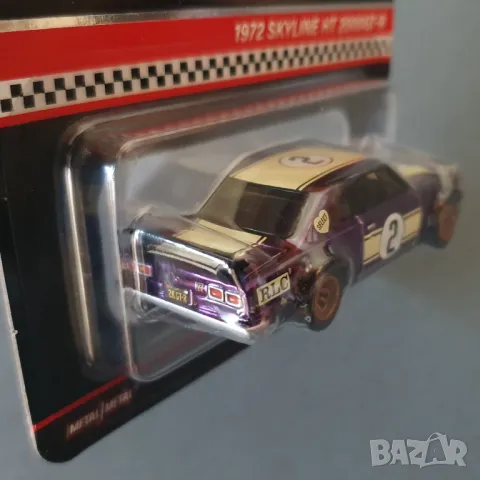 Hot Wheels количка RLC 1972 Nissan Skyline HT 2000 GT-R лилав, снимка 4 - Колекции - 49038375