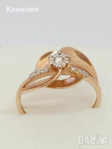 Руско злато , снимка 10 - Пръстени - 53281988