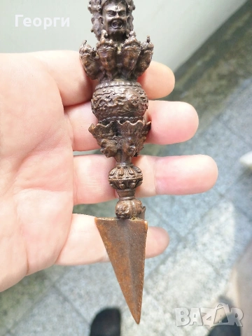 Будистки ритуален нож-14, снимка 8 - Други ценни предмети - 54254677