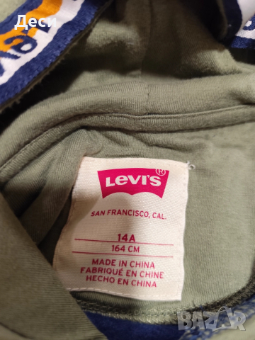   нов суичър на Levis, снимка 4 - Детски анцузи и суичери - 51850998