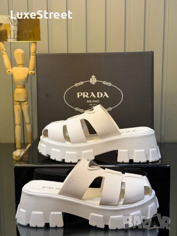 PRADA ✨Дамски Чехли , снимка 2 - Чехли - 53936691