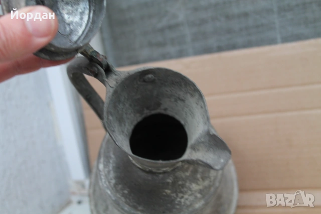 Стара медна кана за вода, снимка 10 - Антикварни и старинни предмети - 53326430