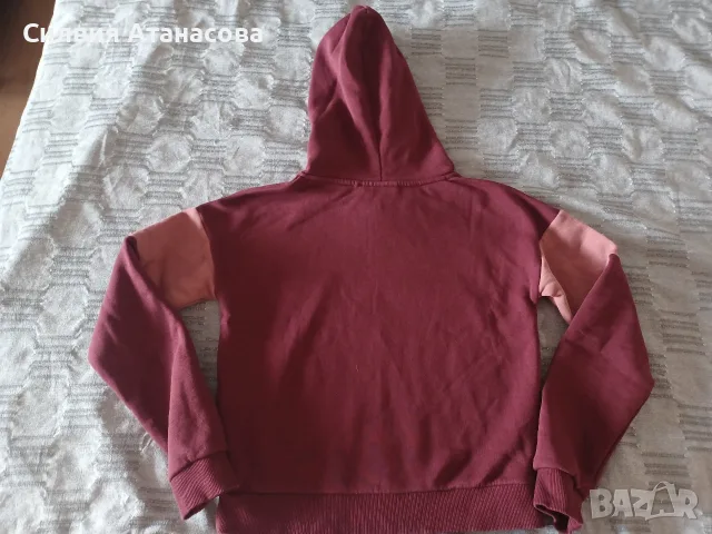 Суичър бордо XS, снимка 5 - Суичъри - 56317160