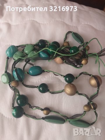 Уникални колиета и комплекти от керамика и естествени камъни, снимка 7 - Бижутерийни комплекти - 37966719