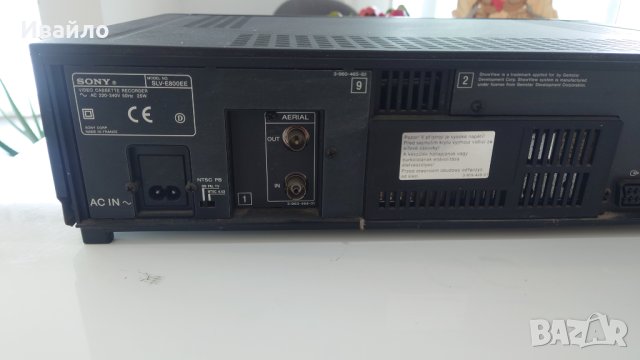 SONY SLV-E800EE Hi-Fi Stereo Video Recorder VHS ShowView, снимка 5 - Плейъри, домашно кино, прожектори - 42212831