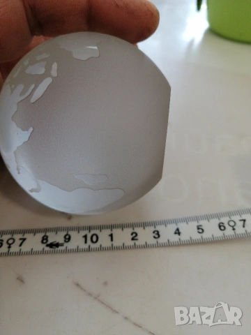 Сувенир, стъклена сфера - глобус, снимка 10 - Декорация за дома - 54244738