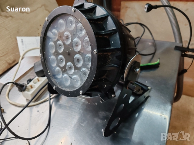 Сценичен Пар Прожектор RGB DMX, снимка 5 - Други - 52857163