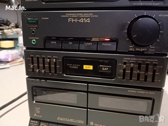 Аудио система Sony FH-414, снимка 3 - Аудиосистеми - 53244174
