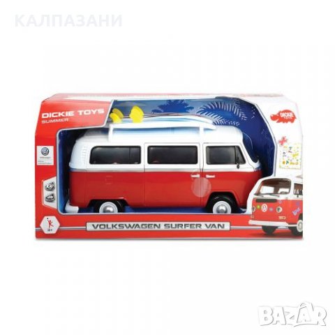 Dickie- Музикална кола - Ван за сърфисти - 203776001