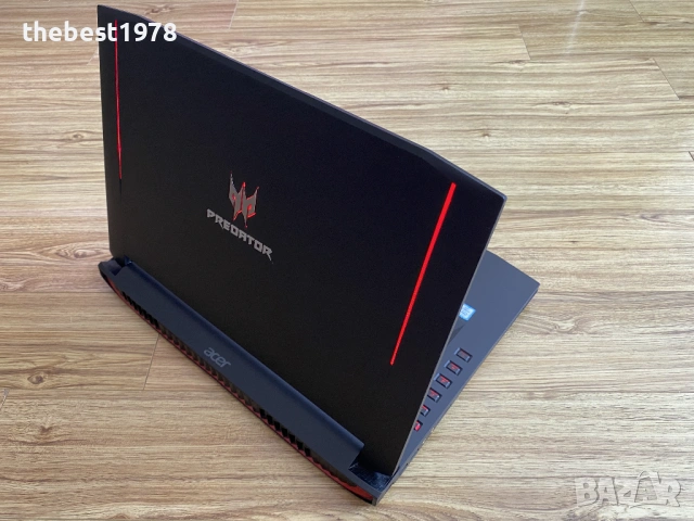 17.3 Predator G9`i7-6700HQ/GTX 1070-8GB/16GB DDR4/256GB SSD+1TB/75Hz FHD IPS, снимка 6 - Лаптопи за игри - 54031382