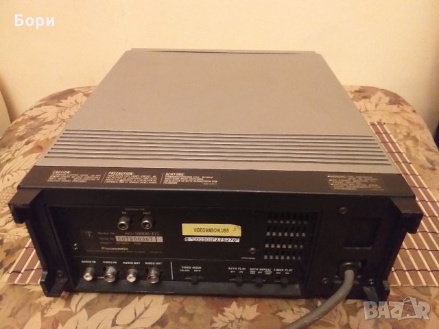 Panasonic AG-1000B EG VHS Видео, снимка 11 - Плейъри, домашно кино, прожектори - 31048793