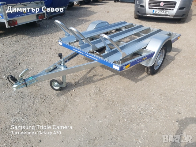 Ремарке за 3 мотора VESTA MOTO 750 до 750kg., снимка 4 - Ремаркета - 52164933