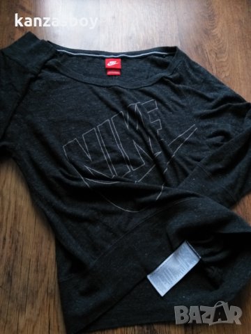 nike Gym Vintage - страхотна дамска блуза КАТО НОВА, снимка 7 - Блузи с дълъг ръкав и пуловери - 35405585