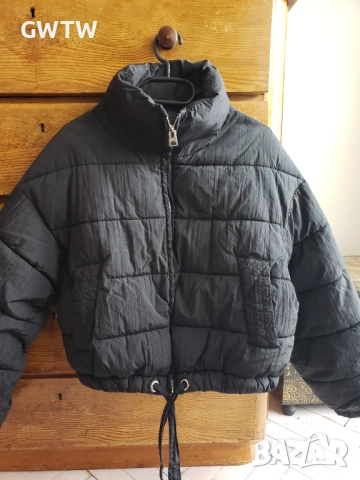 Pull & Bear cropped зимно яке, снимка 4 - Якета - 52008038