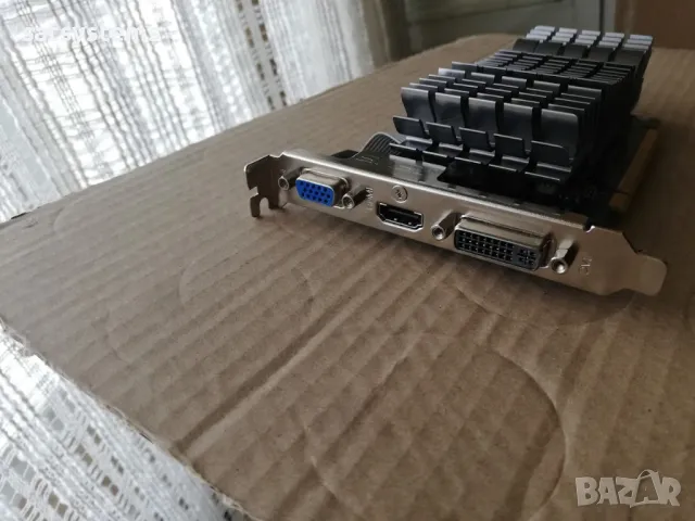 Видео карта NVidia GeForce Asus GT610 HDMI 1024MB GDDR3 64bit PCI-E, снимка 3 - Видеокарти - 47839673