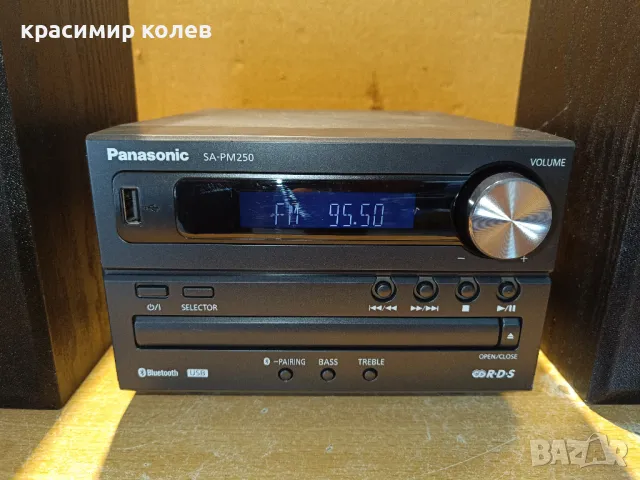 аудио система "PANASONIC SA-PM 250"/BLUETOOTH/, снимка 2 - Аудиосистеми - 49517144
